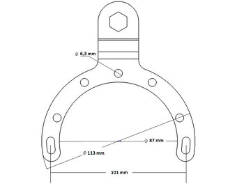 RAM Mounts na víčko nádrže BMW / Kawasaki - 5
