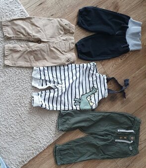 Dětské teplé oblečení- velikost 62-80 - 5