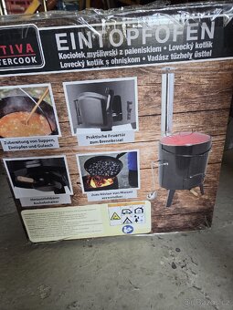 Lovecký kotlík s ohništěm - 5