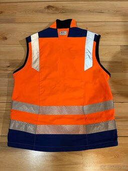 Reflexní zateplená vesta Kübler - 5