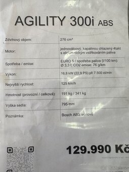 Kymco Agility 300 ABS - 5