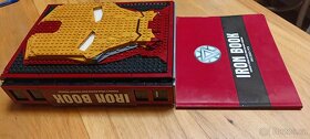 Velká Lego kniha IRONman - 2610 dílků - celá kniha z Lega - 5