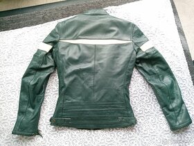 Dámská kožená bunda na moto - 5
