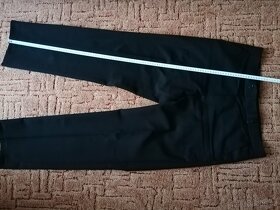 3x pánské černé společenské kalhoty - 5