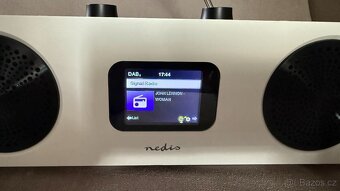 Nedis RDIN2500WT internetové radio, DAB+, FM, BT, hodiny - 5
