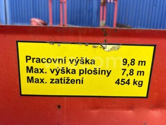 2x pracovní plošina 12m - 5
