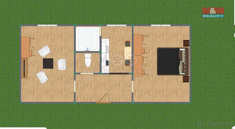 Pronájem bytu 2+1, 43 m², Strakonice, ul. Bezděkovská - 5