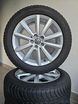 Alu kola 5x100 Zimní bridgestone 185/60/16 - Top - 5