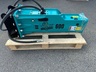 Hydraulické bourací kladivo s MS03 adaptérem -B600 2,5-4,5t - 5