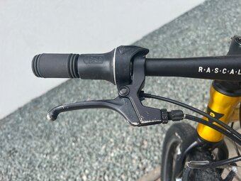 Detske kolo Rascal, zlata barva - 5