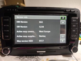 Columbus RNS510 3T0035680A LED aktualizované - 5