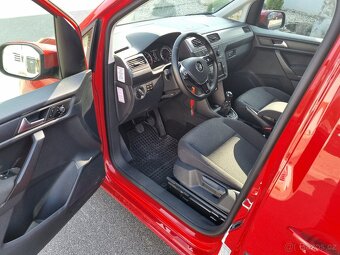 VW Caddy 1.4 TGI, CNG 81kW Navi, digiklima, TOP - 5