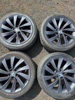 Alu kola Škoda Superb Pegasus 235/45/18 zimní M+S - 5