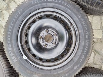disky 5x108 R15 kangoo citan + 195/65/15 zima - 5