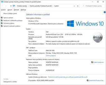 PC Dell 780 - Pentium 3GHz X2, 6GB RAM, SSD 120GB +Hdd 250GB - 5