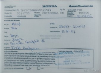 Honda CBF 1000 - 5