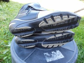 Lyže běžky, hole, boty. - 5