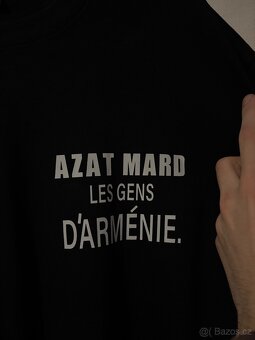 Azat Mard černé tričko - 5