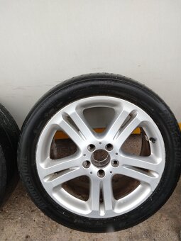 Mercedes benz W211 / S211 sada originál ALU 17" - 5