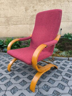 Moderní designové pohupovací křeslo - 5