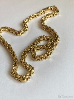 TOP-Zlatý řetízek 18K Žluté plné zlato 750/1000 - 5