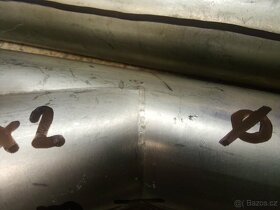 Svody, odbočky, přípojky 3 kusy, INOX Průměr 50mm, úhel 150° - 5