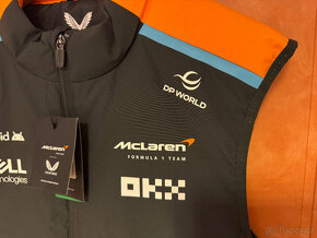 NOVÁ originální vesta Formule 1 McLaren 2024 vel. M - 5