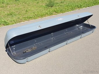 HAPRO kvalitní VELKÝ střešní box – rakev 4 klíče - 5