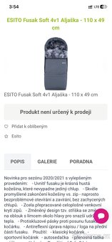 Zimní fusak ESITO - 5