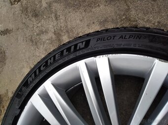 Prodám orig. alu zimní sadu 19" Škoda Superb III - 5