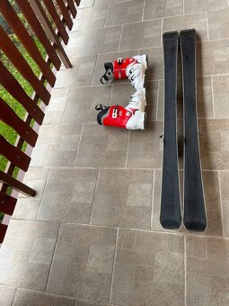 Lyže 140 cm + lyžáky 37-38. - 5