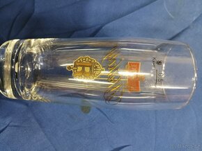 Pivní sklo 0,5l Krušovice mušketýr  nové - 5