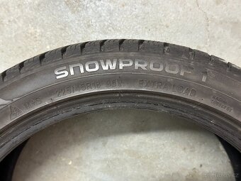 2 ks zimní pneu 225/45/18  Nokian SnowProof 1 - 5