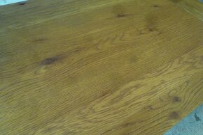 krásný masivní moderní dřevěný stůl konferenční - 5
