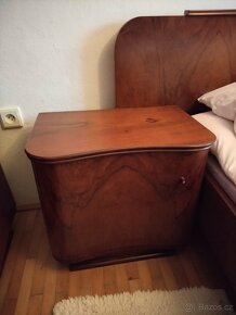 Retro ložnice ze 60. let - ohýbaný masiv - 5