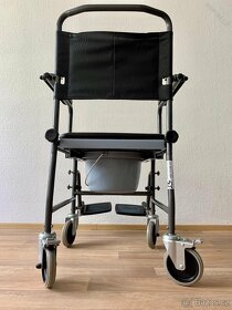 Toaletní židle s kolečkama (DOVOZ) - 5