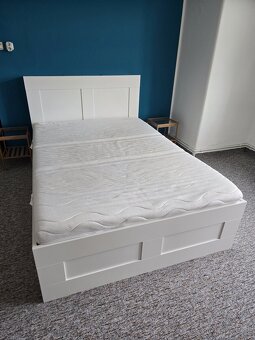 Postel 140x200 cm + noční stolky - 5
