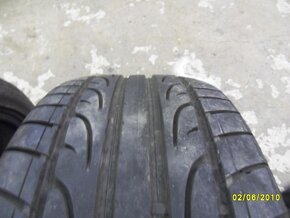 2Ks pneu Dunlop 245/40x17 obe jen 500kč - 5