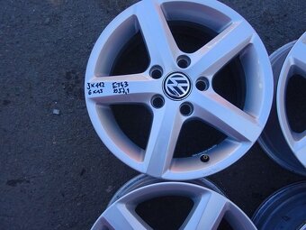 Alu disky origo Volkswagen 15", 5x112, ET 43, šířka 6,5J - 5