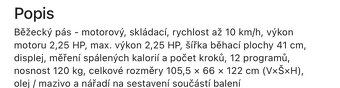 Běžecký pás Urevo Foldi Mini Treadmill - 5