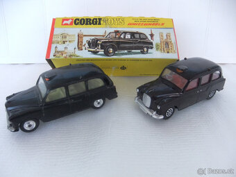 Predam od CORGI TOYS:2xVW1200 Polizei a 2xLONDON TAXI - 5