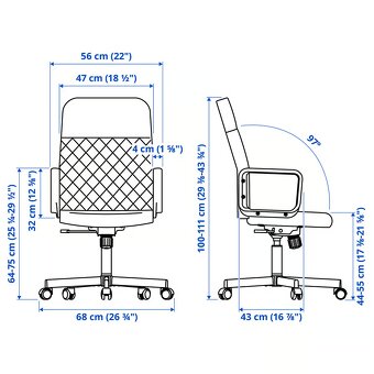 IKEA židle RENBERGET - 5