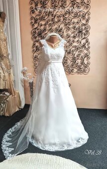 AKCE 🎀KUS 1500,-SVATEBNÍ ŠATY-VÝPRODEJ - 5