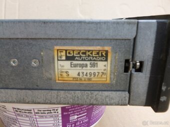 Becker Europa 591--Marcedes -Porsche - 5