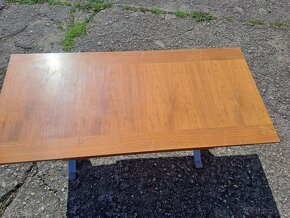 chromovaný stavitelný konferenční stolek - 5