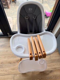 Jídelní židlička 2v1 Tixi šedá Kinderkraft - 5