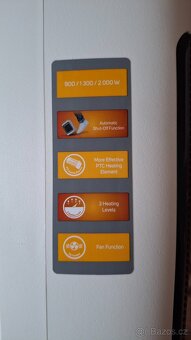 Sencor SFH 7600WH-keramické topidlo - 5