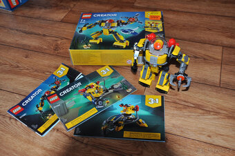 LEGO CREATOR 31090 3 roboti – dětská hračka - 5