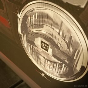 Prodám imitaci ručně malovaného velkého obrazu Mercedes AMG - 5