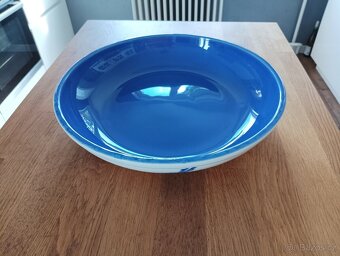 VELKÁ FAJÁNS MÍSA S CIBULOVÝM VZOREM FRANCIE - 5